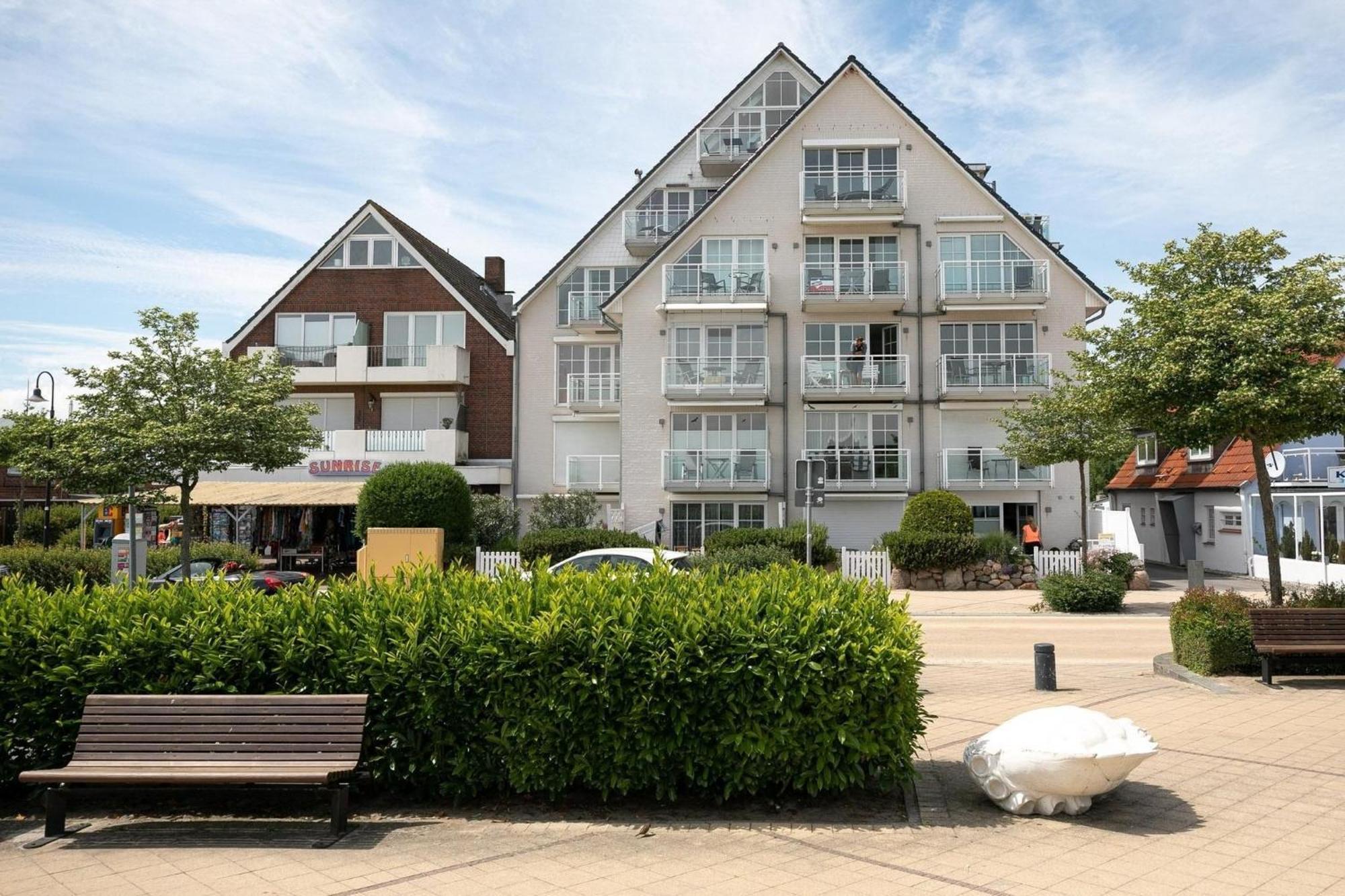 Strand Domizil Wohnung 2 Haffkrug Bagian luar foto