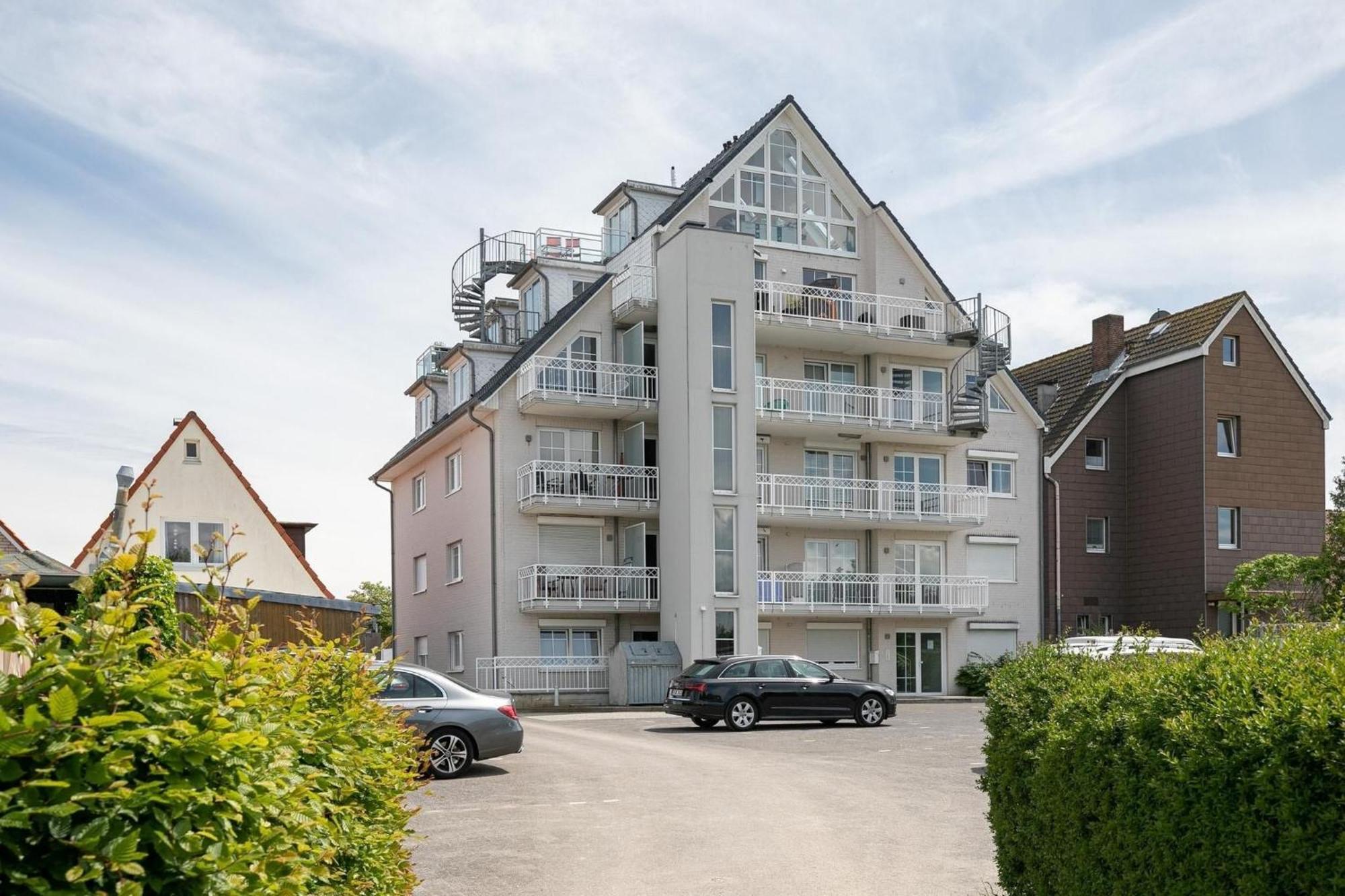 Strand Domizil Wohnung 2 Haffkrug Bagian luar foto