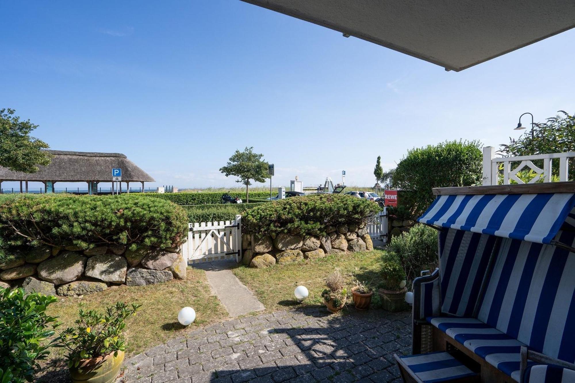 Strand Domizil Wohnung 2 Haffkrug Bagian luar foto