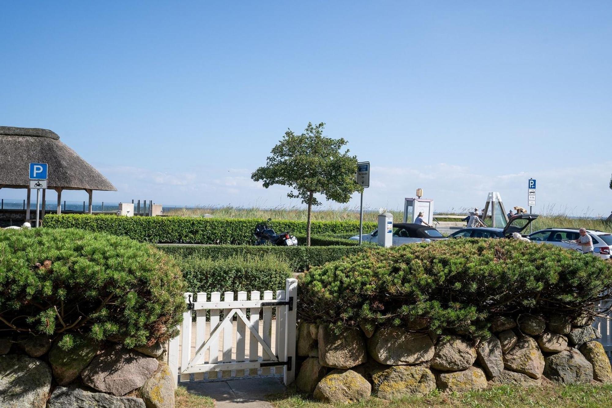 Strand Domizil Wohnung 2 Haffkrug Bagian luar foto
