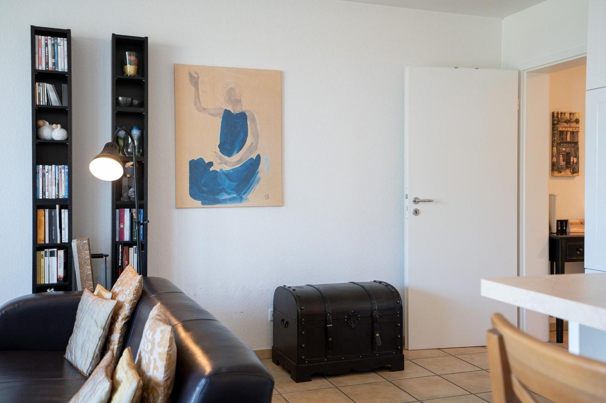 Strand Domizil Wohnung 2 Haffkrug Bagian luar foto