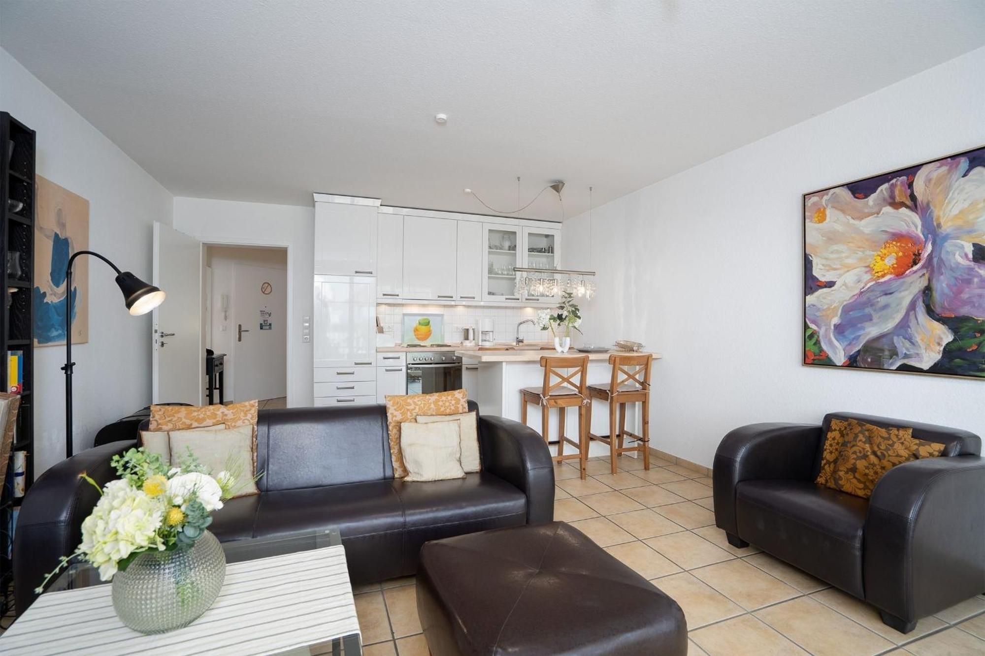 Strand Domizil Wohnung 2 Haffkrug Bagian luar foto