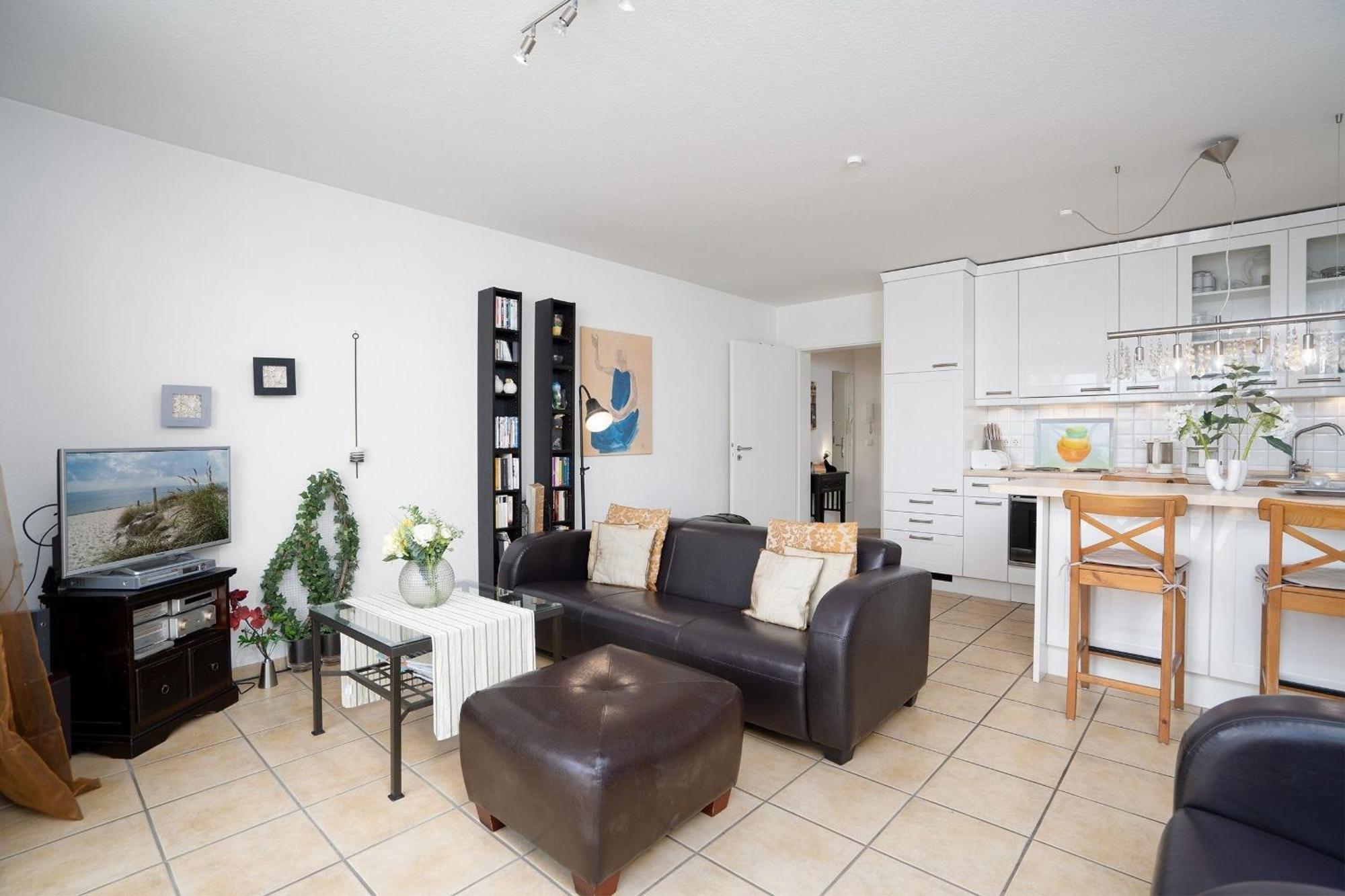 Strand Domizil Wohnung 2 Haffkrug Bagian luar foto