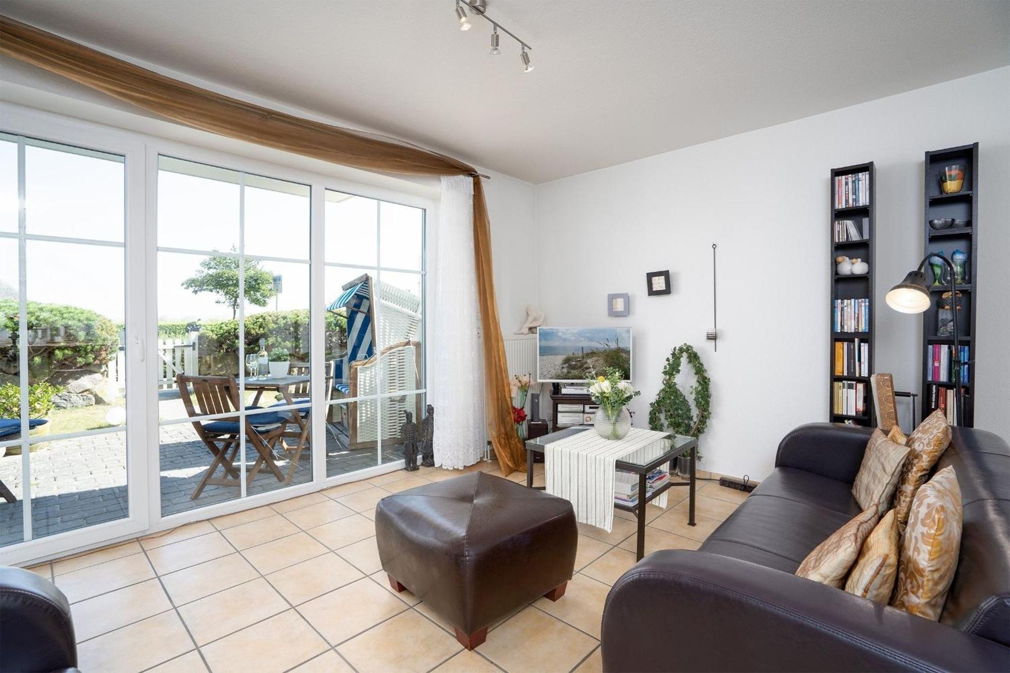 Strand Domizil Wohnung 2 Haffkrug Bagian luar foto